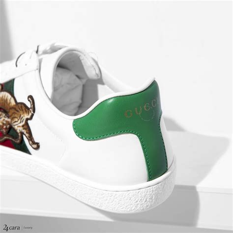 gucci low top tiger|Gucci ace sneakers women.